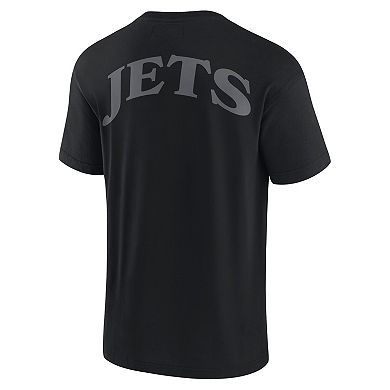 Unisex Fanatics Black New York Jets Elements Iconic T-Shirt