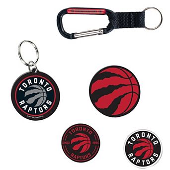 WinCraft Toronto Raptors 5-Pack Key Ring and Fridge Magnet Set