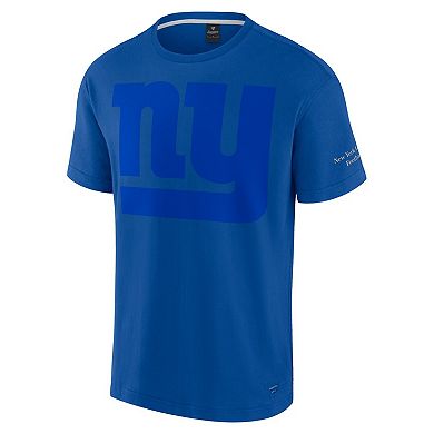 Unisex Fanatics Royal New York Giants Elements Iconic T-Shirt