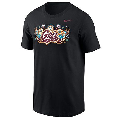 Men's Nike Black Montana Grizzlies Core Cotton T-Shirt