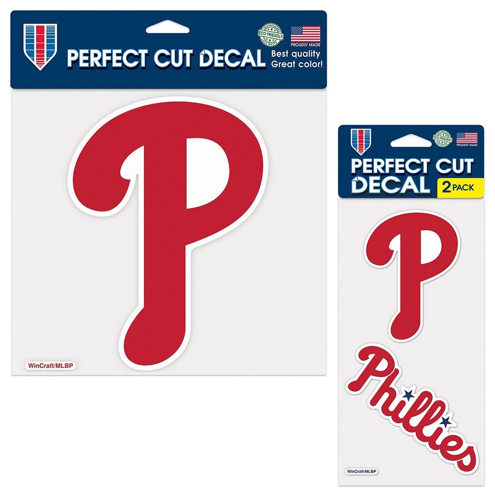 Philadelphia Phillies Decal Kit - Official Rawlings Team Stickers