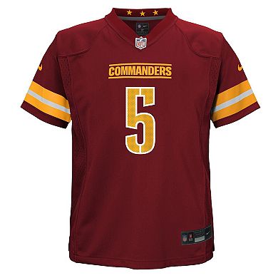 Toddler Nike Jayden Daniels Burgundy Washington Commanders Game Jersey