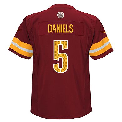 Toddler Nike Jayden Daniels Burgundy Washington Commanders Game Jersey
