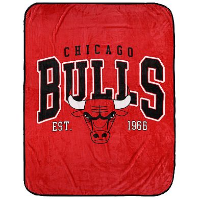 "Pegasus Chicago Bulls Vintage Arch Ultra Soft 50"" x 60"" Blanket"