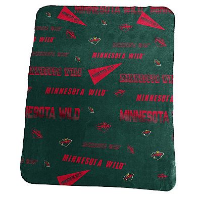 "Minnesota Wild 50"" x 60"" Classic Fleece Blanket"