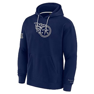 Men's Fanatics Navy Tennessee Titans Elements Pace Fleece Pullover Hoodie