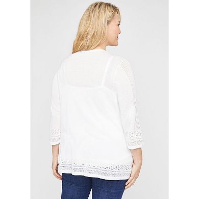 Catherines Embroidered Lace Cardigan