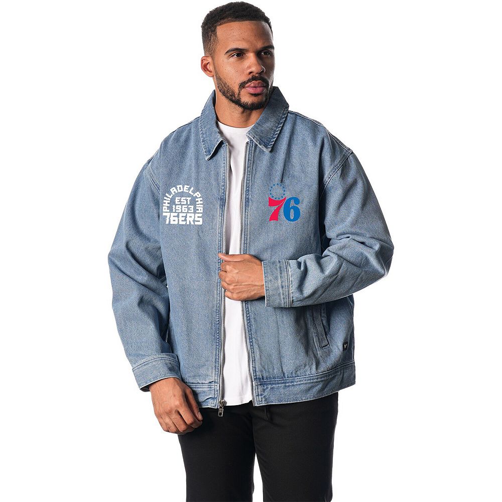 Unisex The Wild Collective Blue Philadelphia 76ers Coaches Full