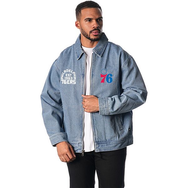 Unisex The Wild Collective Blue Philadelphia 76ers Coaches Full