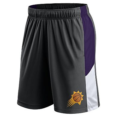 Men's Fanatics Black Phoenix Suns Practice Performance Shorts