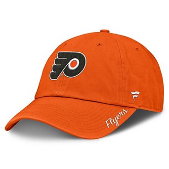 Women's Fanatics Orange Philadelphia Flyers Core Logo Adjustable Hat