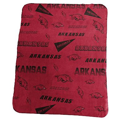 "Arkansas Razorbacks 50"" x 60"" Classic Fleece Blanket"