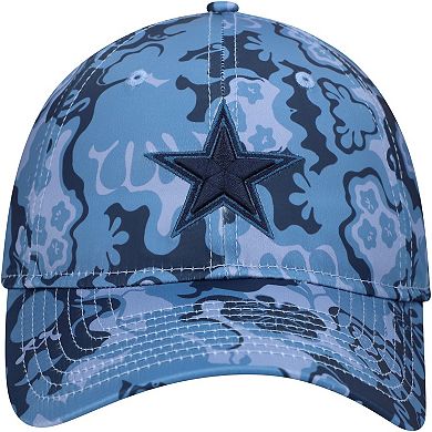 Women's New Era Navy Dallas Cowboys Trippy 9TWENTY Adjustable Hat