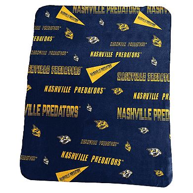 "Nashville Predators 50"" x 60"" Classic Fleece Blanket"