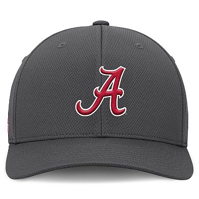 Men's Top of the World Charcoal Alabama Crimson Tide Reflex Logo Flex Hat