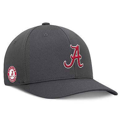 Men's Top of the World Charcoal Alabama Crimson Tide Reflex Logo Flex Hat