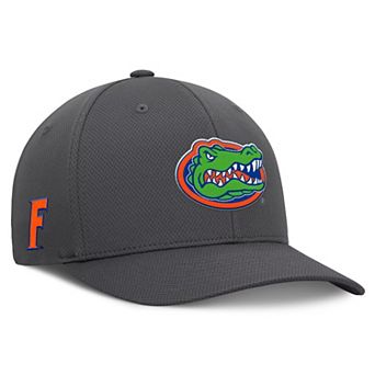 Men's Top of the World Charcoal Florida Gators Reflex Logo Flex Hat