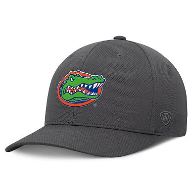 Men's Top of the World Charcoal Florida Gators Reflex Logo Flex Hat