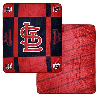 Pegasus St. Louis Cardinals 60” x 70” Reverse Block Double-Sided Ultra Cozy Blanket
