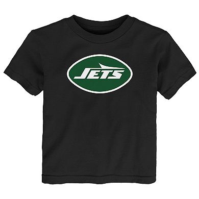 Toddler Black New York Jets Primary Logo T-Shirt