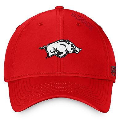 Men's Top of the World Cardinal Arkansas Razorbacks Reflex 2.0 Flex Fit Hat