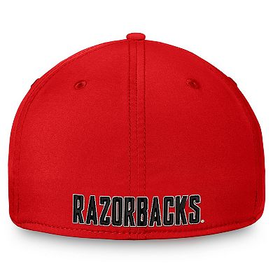 Men's Top of the World Cardinal Arkansas Razorbacks Reflex 2.0 Flex Fit Hat