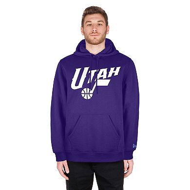 Men's New Era Purple Utah Jazz 2024/25 City Edition Pullover Hoodie