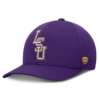 Men's Top of the World Purple LSU Tigers Reflex 2.0 Flex Fit Hat