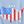 Usa Map Blue