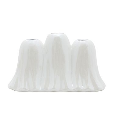 Celebrate Together™ Halloween Ceramic Iridescent Ghost Candelabra