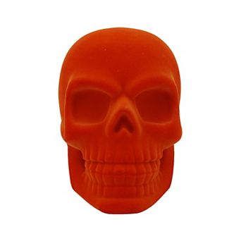 Celebrate Together™ Halloween Flocked Skull Table Decor