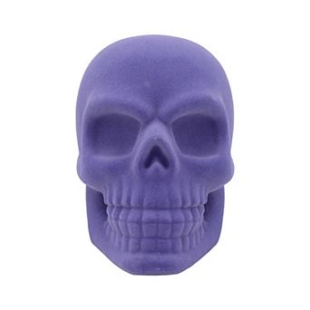 Celebrate Together™ Halloween Flocked Skull Table Decor