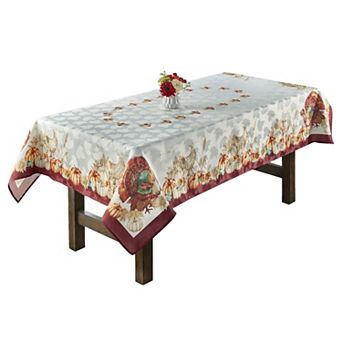 BrylaneHome Turkey Tablecloth