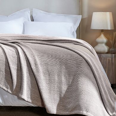 SUPERIOR Maya Chenille Herringbone Medium Weight Cotton Blanket