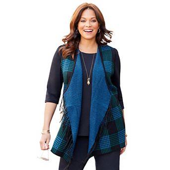 Catherines Women's Plus Size Topper Vest