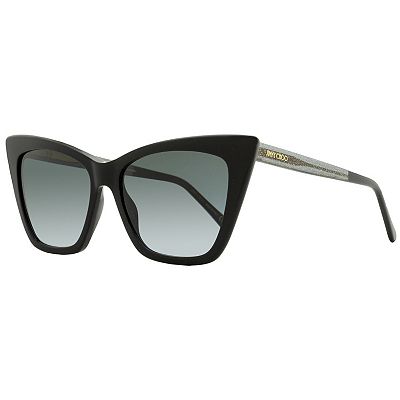 JIMMY CHOO ルシヌキャットアイフレムサンクラス LUCINES MW2 Jimmy Choo LUCINE/S MW2 GLITTER VIOLET 55/16/145 Women's