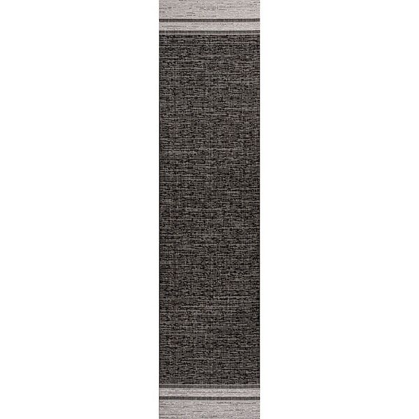 Athena Classic Geometric Border Indoor/outdoor Runner Rug