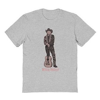 Men's Willie Nelson Pose Graphic Tee