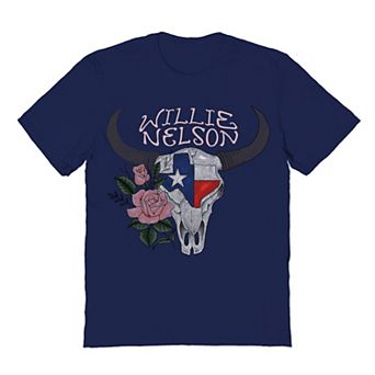 Men's Willie Nelson Texas Roses Star Graphic Tee