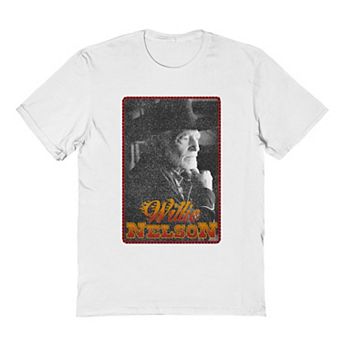 Men's Willie Nelson Flame Logo Graphic Tee