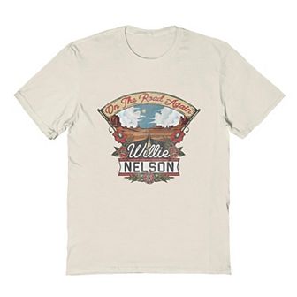 Men's Willie Nelson On The Road Desert Graphic Tee