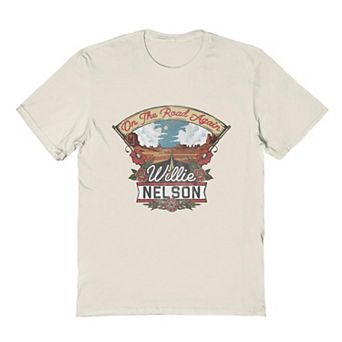 Men's Willie Nelson On The Road Desert Graphic Tee