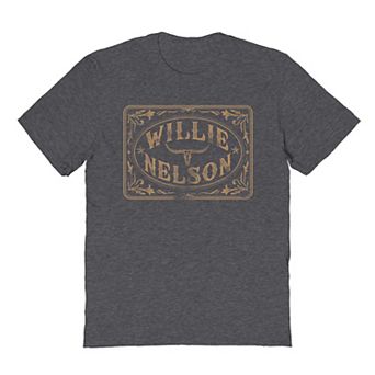 Men's Willie Nelson Western Badge Graphic Tee