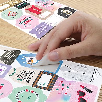 Big Dot of Happiness In My Christmas Era To and From Stickers Assorted Holiday Gift Labels 120 Ct