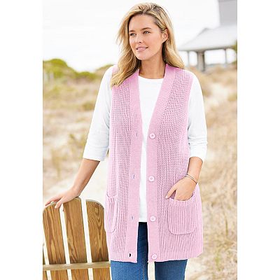 Plush Sweater Woman Within Shaker Cardigan OLD NAVY Women's