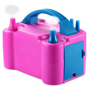 600W Electric Balloon Pump Inflator with Dual Nozzle for Party, Wedding & Festival Decor