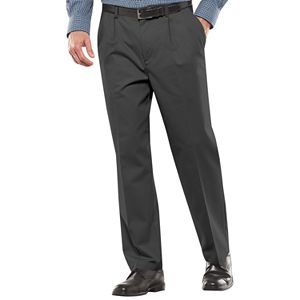 Men's Croft & Barrow® Stretch Easy-Care Classic-Fit Pleated Pants
