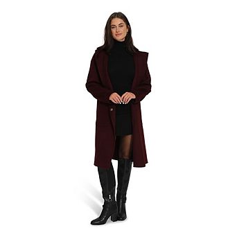 Walk This Way Wool Blend Oversized Coat