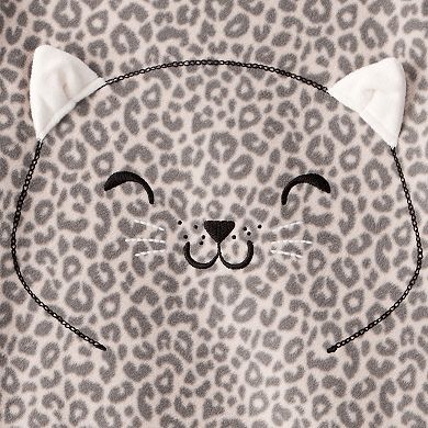 Toddler Girl Carter's Allover Print Fleece Nightgown