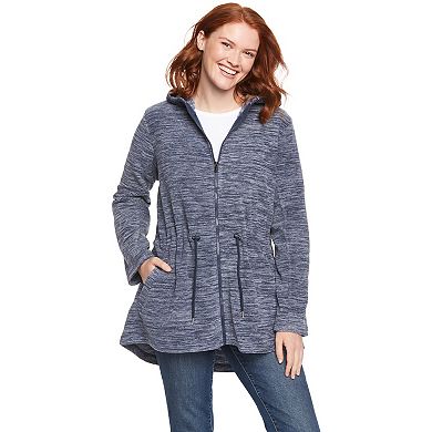 Woman Within Plus Size Microfleece Anorak